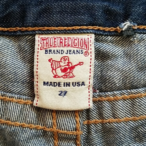 True Religion Distress Shorts - Picture 5 of 8